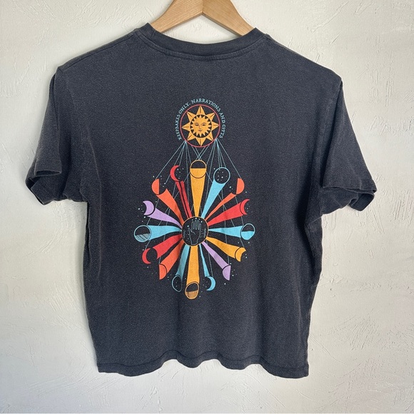 Urban Outfitters | Boho Sun & Moon T-Shirt | Size Small | - Picture 4 of 5